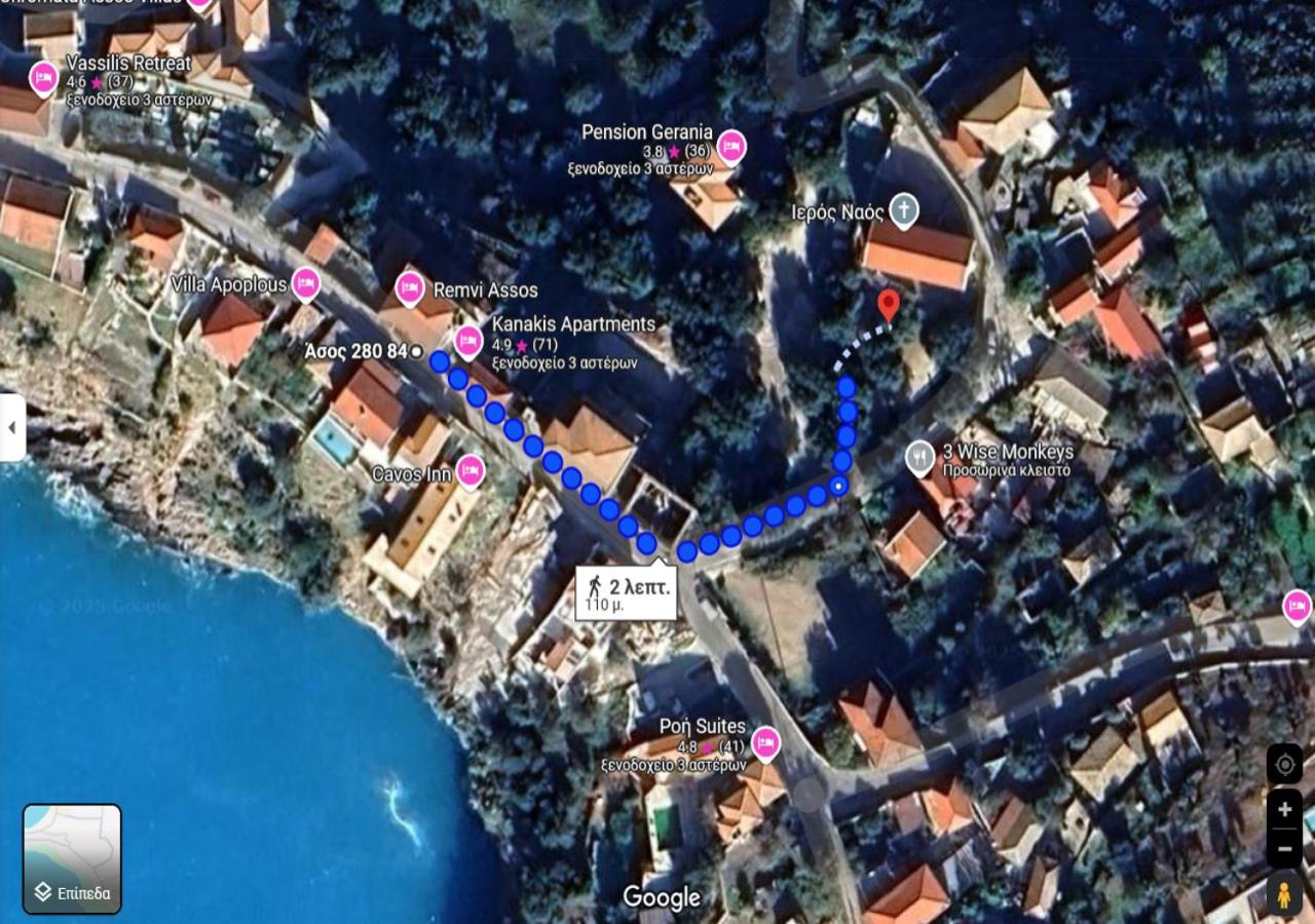 Remvi Apartments Assos Asos Dış mekan fotoğraf